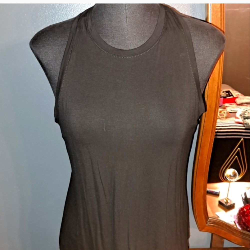 Racerback Black Tank top. Dri-fit  Small
